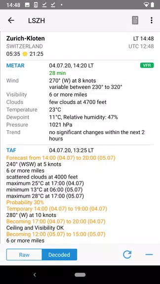 AeroWeather应用截图第2张