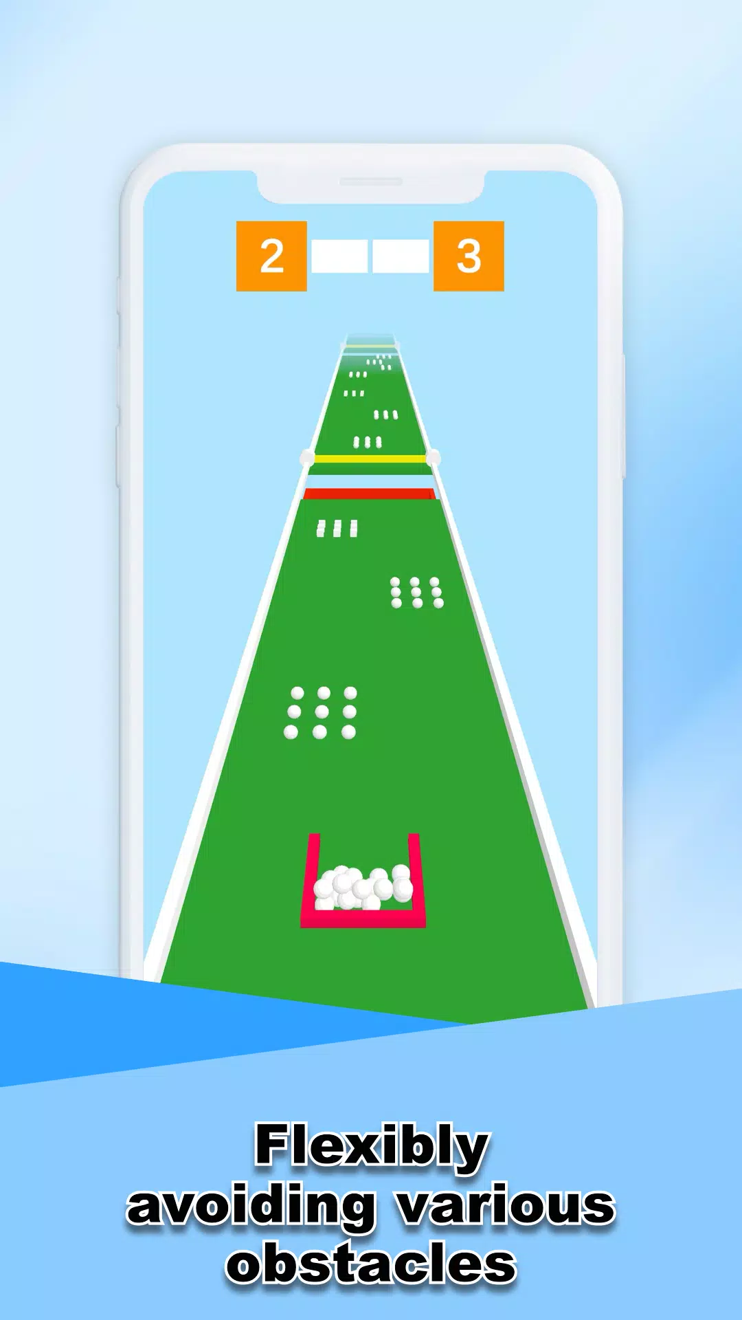 Collect Balls 3D Game 螢幕截圖 1