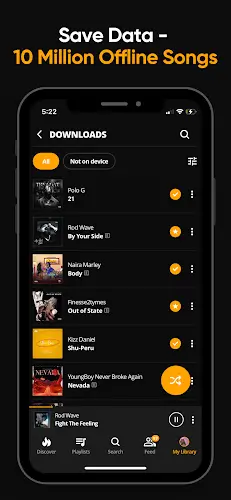 Audiomack: Music Downloader ภาพหน้าจอ 1