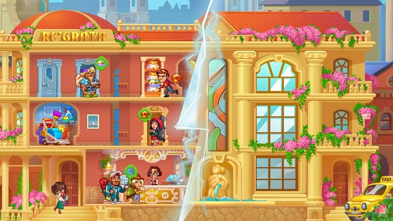 Grand Hotel Mania: 酒店遊戲 螢幕截圖 3