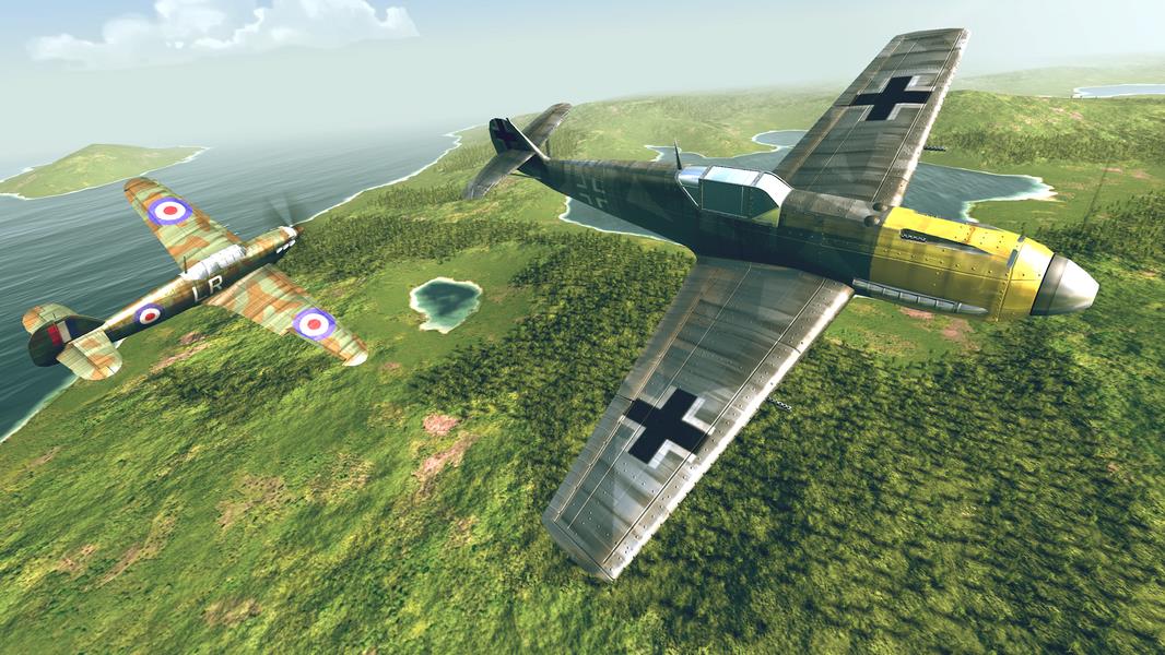 Warplanes: WW2 Dogfight ဖန်သားပြင်ဓာတ်ပုံ 2