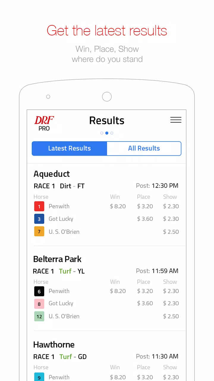Daily Racing Form应用截图第1张