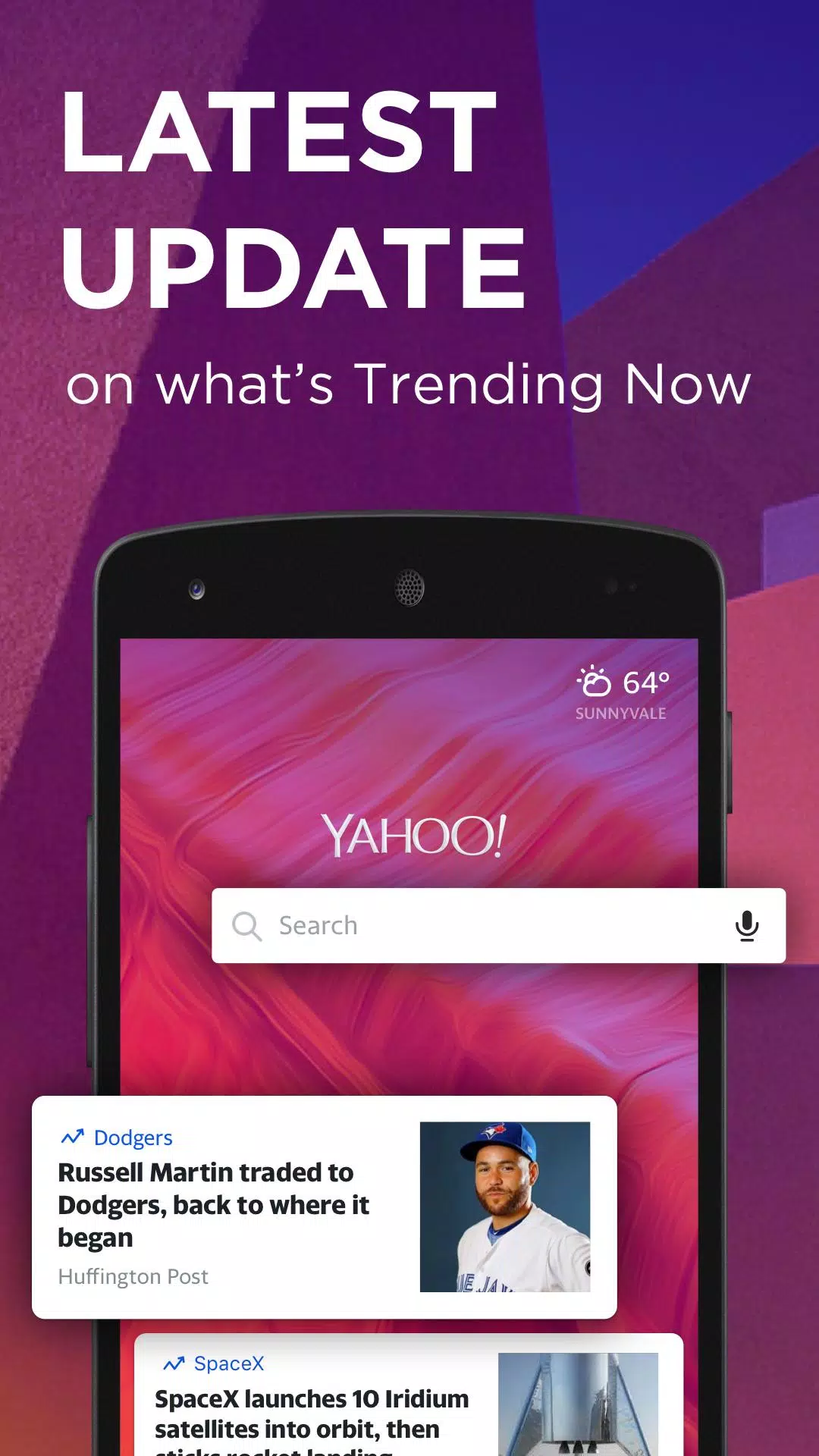 Schermata Yahoo Search 2