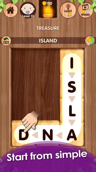 Falling Word Games - Addictive Capture d'écran 2