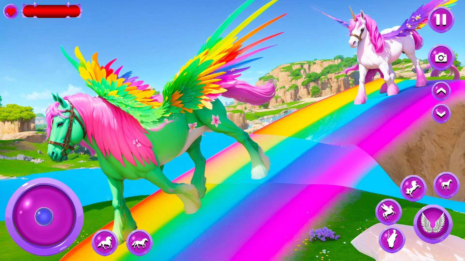 My Unicorn Flying Horse Care Captura de tela 2