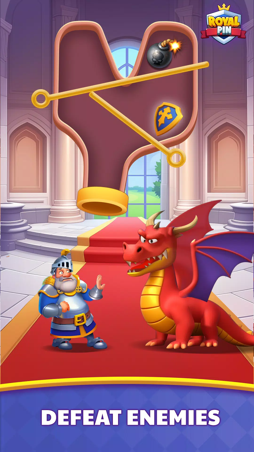 Royal Pin: King Adventure 螢幕截圖 2