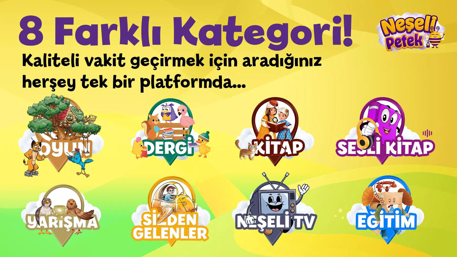 Neşeli Petek Oyun Platformu Screenshot 3