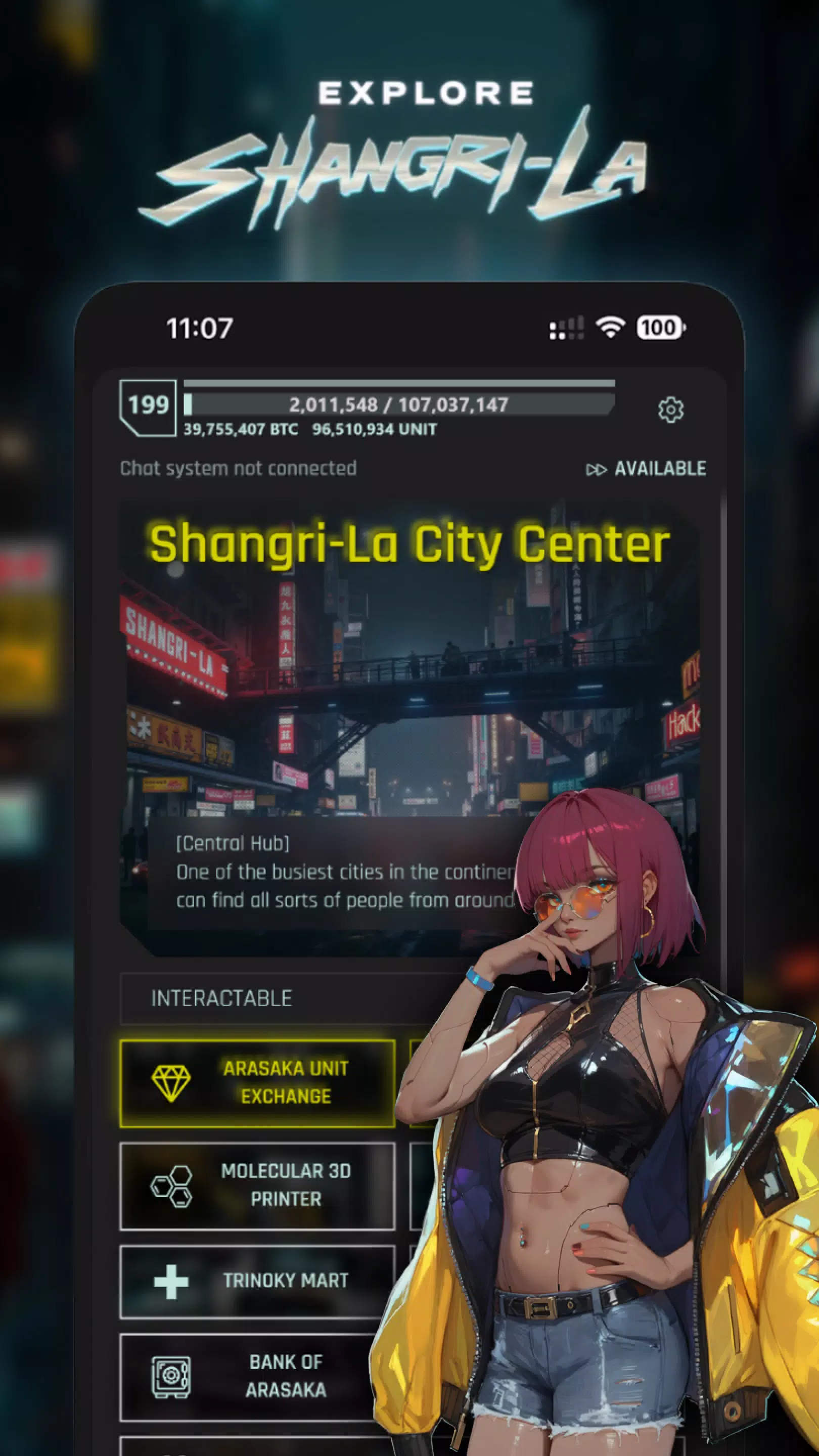 CyberCode Online -Text MMORPG Screenshot 2