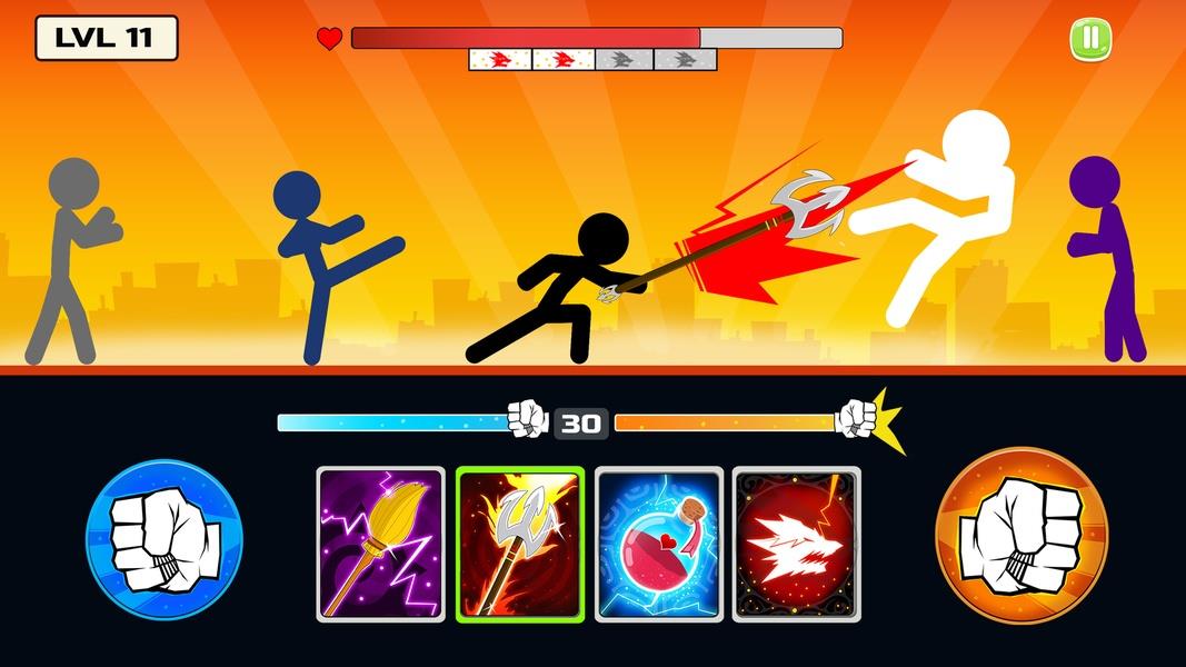 Stickman Fighter Mega Brawl 螢幕截圖 2