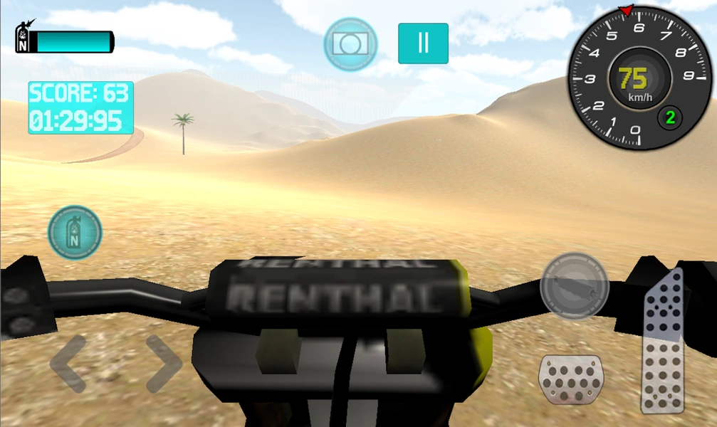 Desert Motocross Rally 螢幕截圖 0