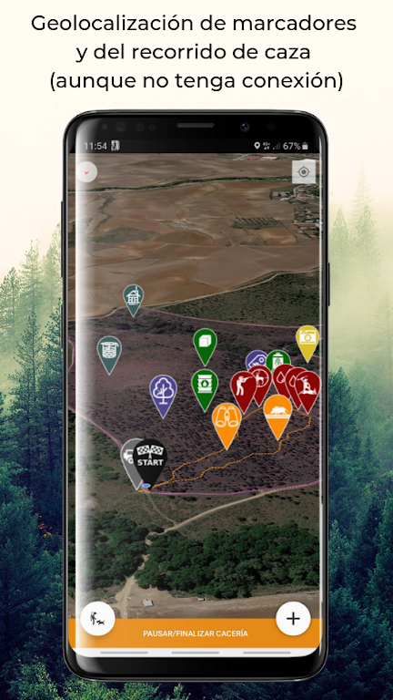 Dianary hunting app 螢幕截圖 1