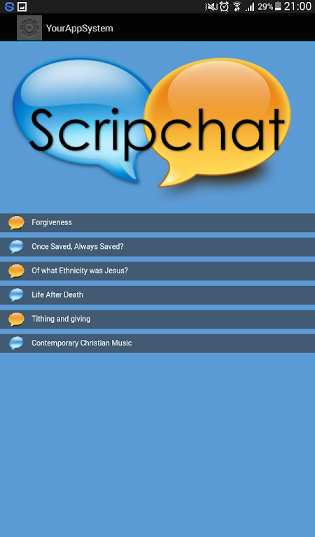 Schermata Scripchat 1