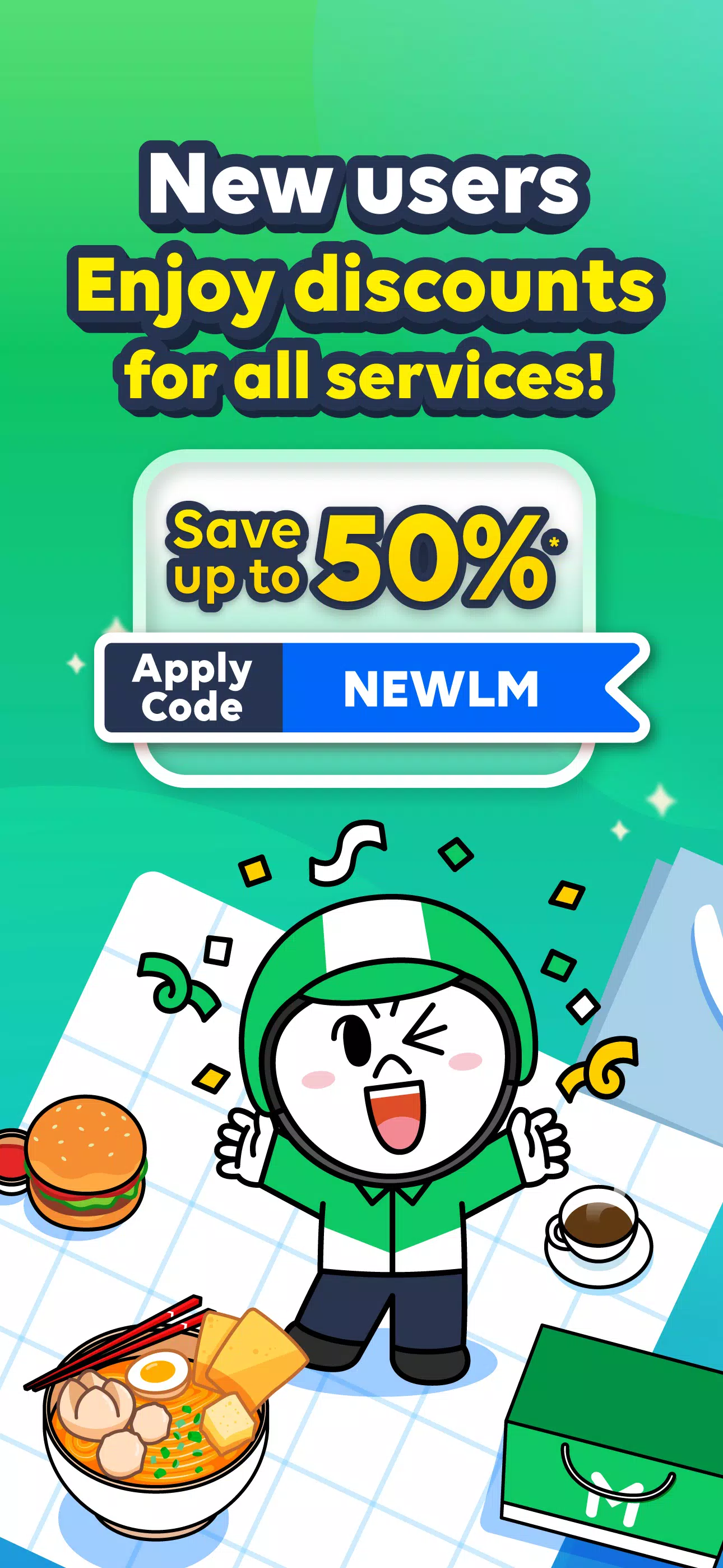 LINE MAN - Food, Shop, Taxi应用截图第0张