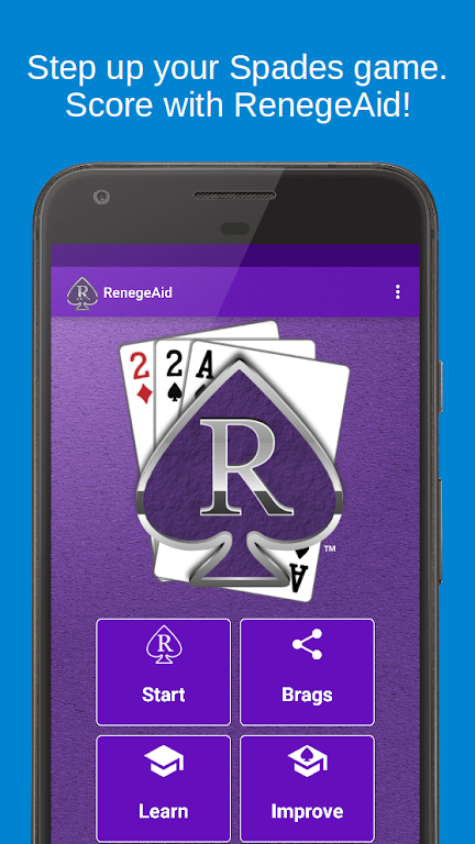 RenegeAid Spades Score App 螢幕截圖 0