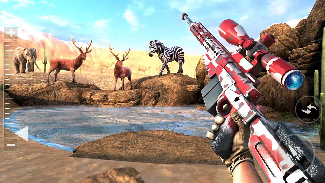 Safari Deer Hunting: Gun Games 螢幕截圖 1