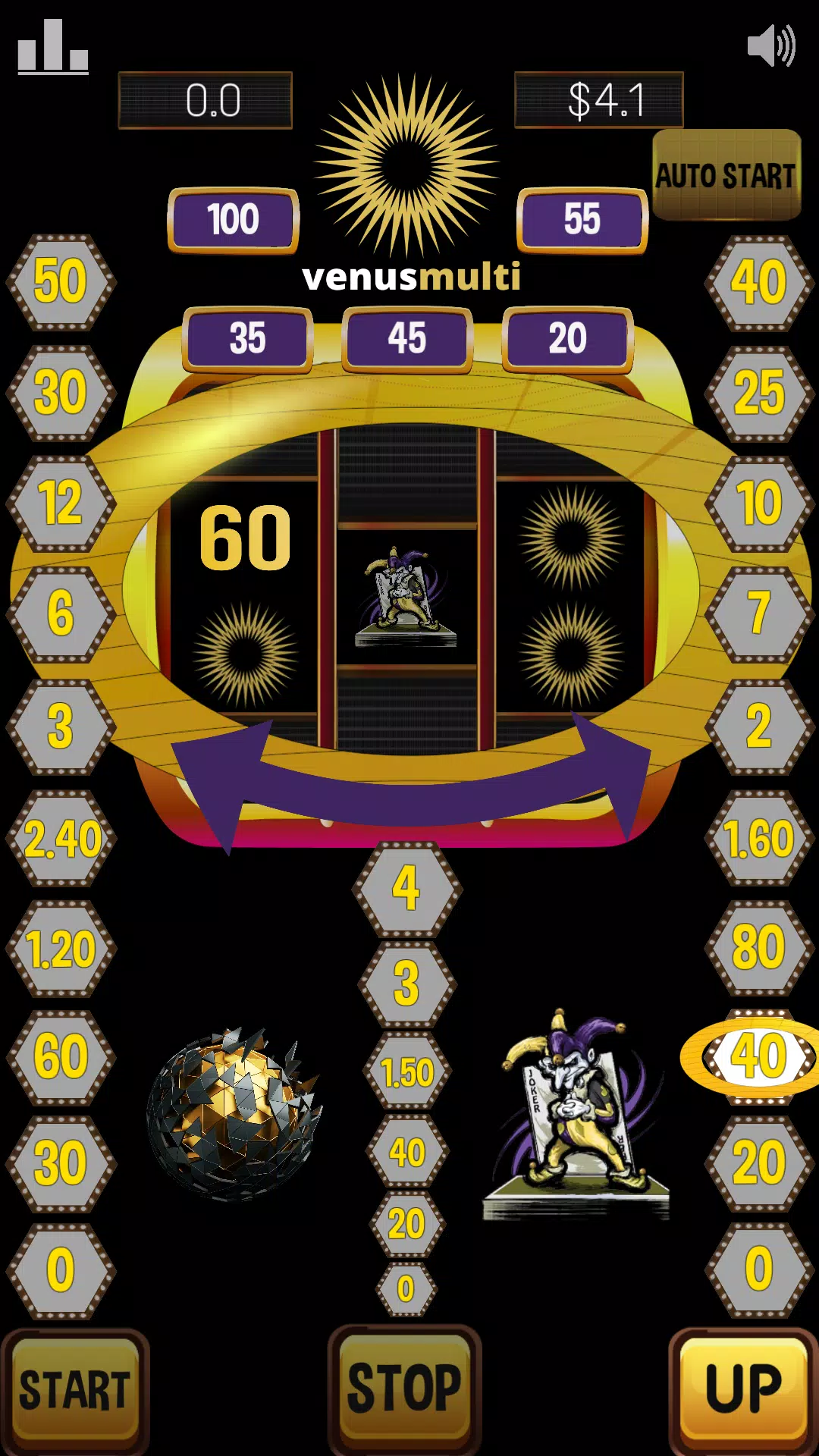 Venus multi slot machine – sun ภาพหน้าจอ 0
