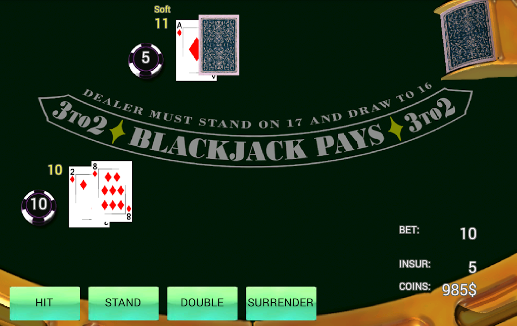 BlackJack Simulator 螢幕截圖 1