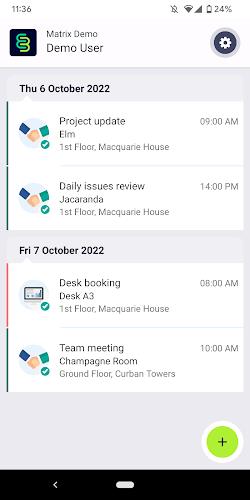 Matrix Booking Capture d'écran 0