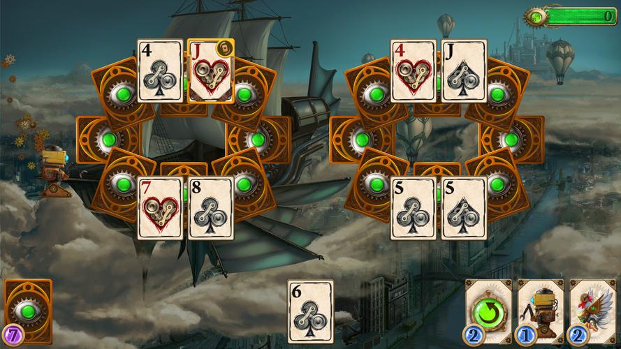 Steampunk Solitaire Tangkapan skrin 3