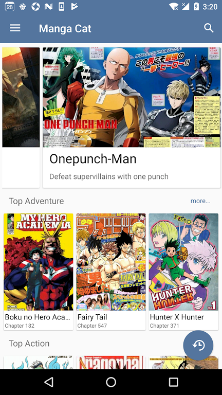 Manga Cat — Best manga & comic reader Zrzut ekranu 0