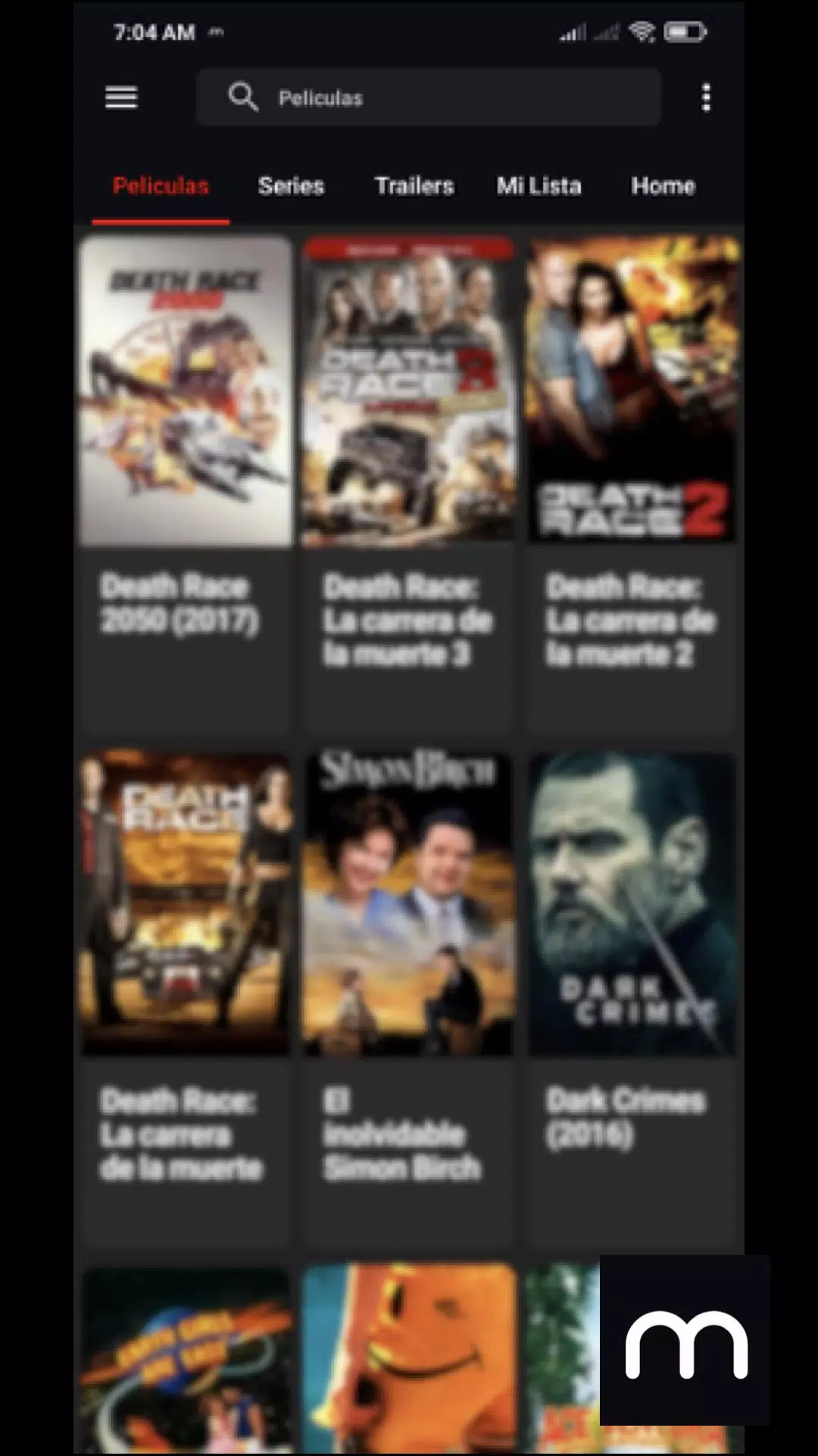 Movidy: Peliculas y Series Gratis Zrzut ekranu 1