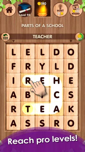 Falling Word Games - Addictive Capture d'écran 3