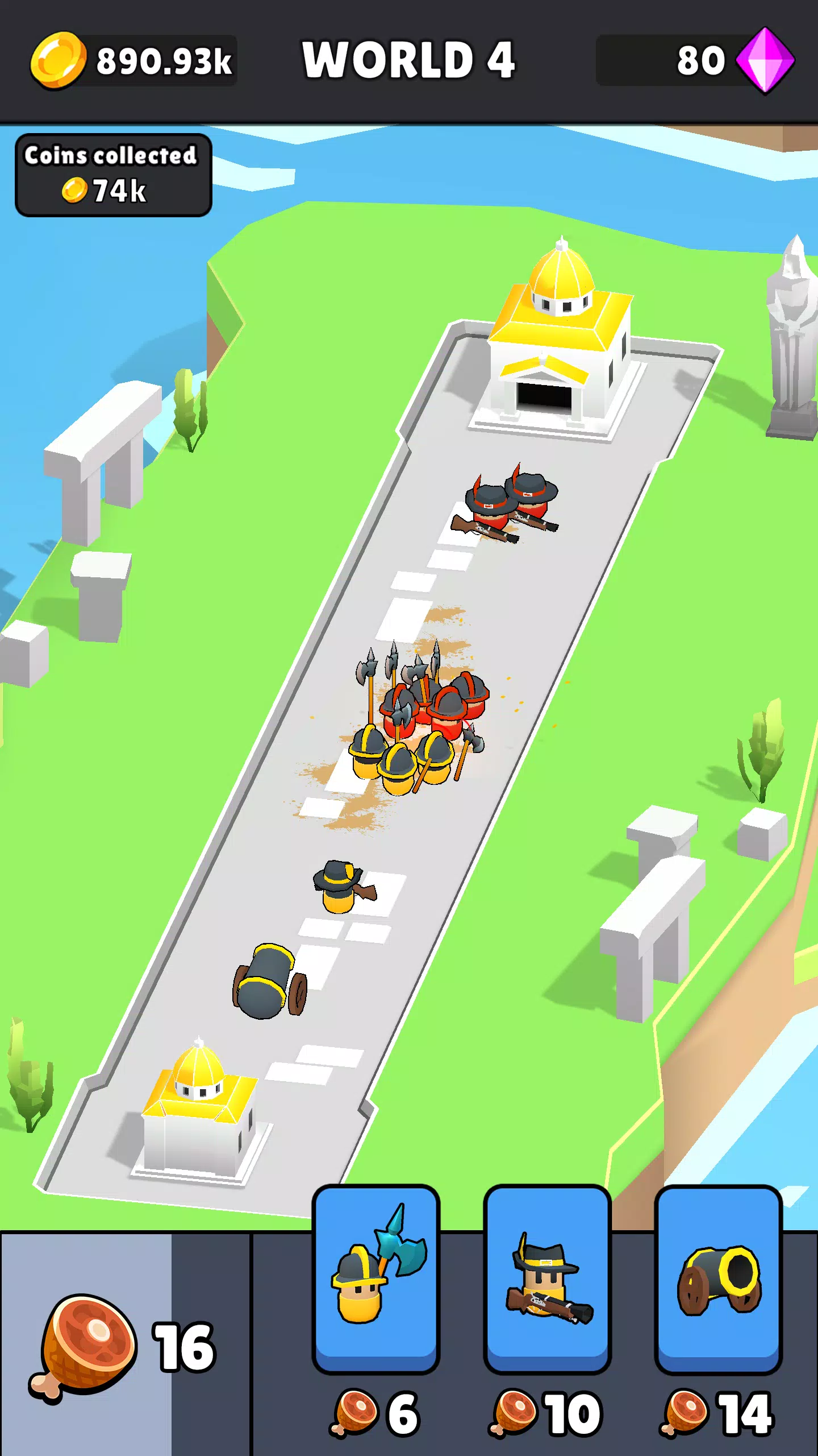 War of Tiny Warriors スクリーンショット 1