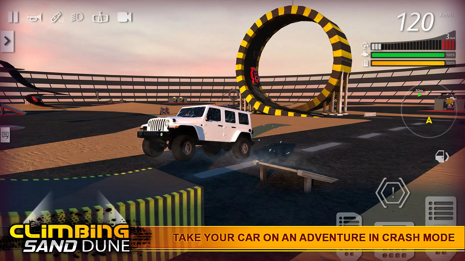 Climbing Sand Dune OFFROAD 螢幕截圖 0