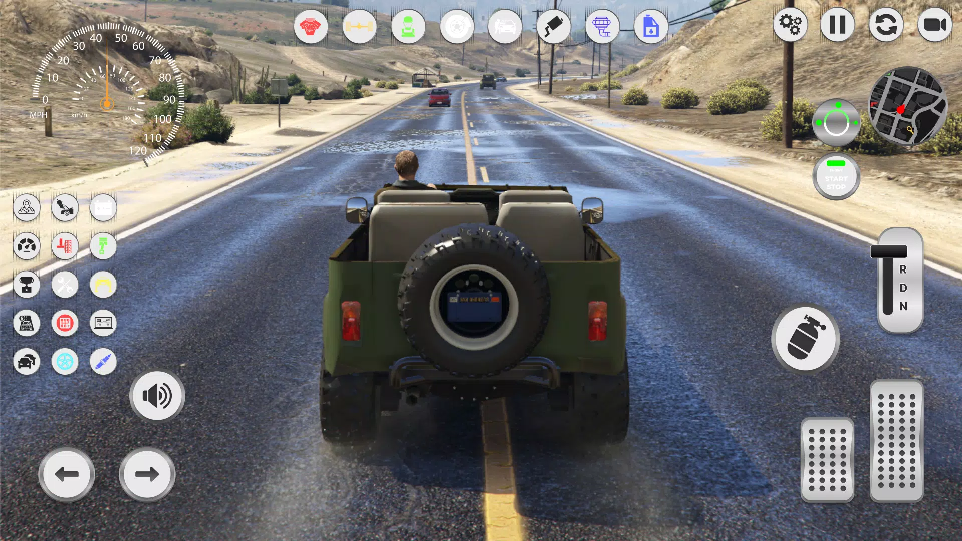 UAZ Hunter 4x4 Russian SUV Schermafbeelding 3