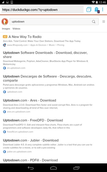 Ghostery Privacy Browser ဖန်သားပြင်ဓာတ်ပုံ 3