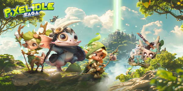 Pixel Idle Saga Ảnh chụp màn hình 0
