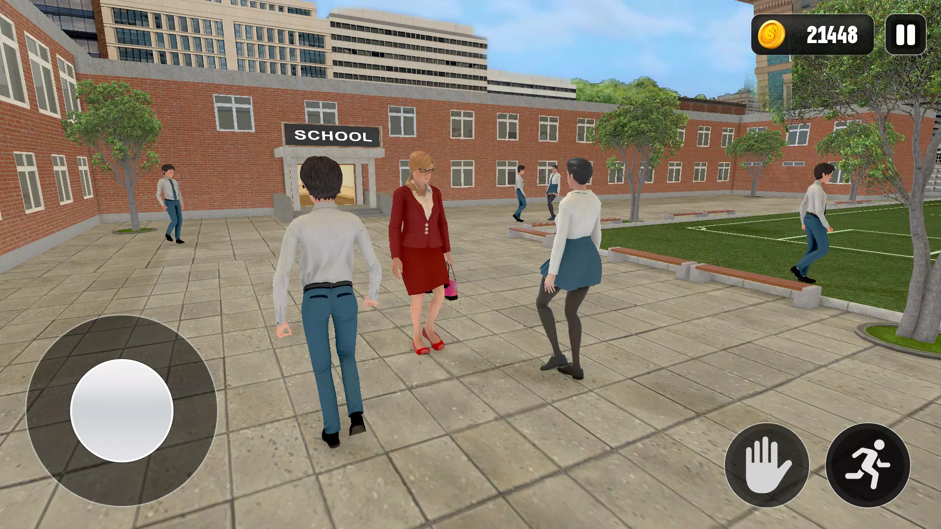 School Teacher Games 3D Capture d'écran 1