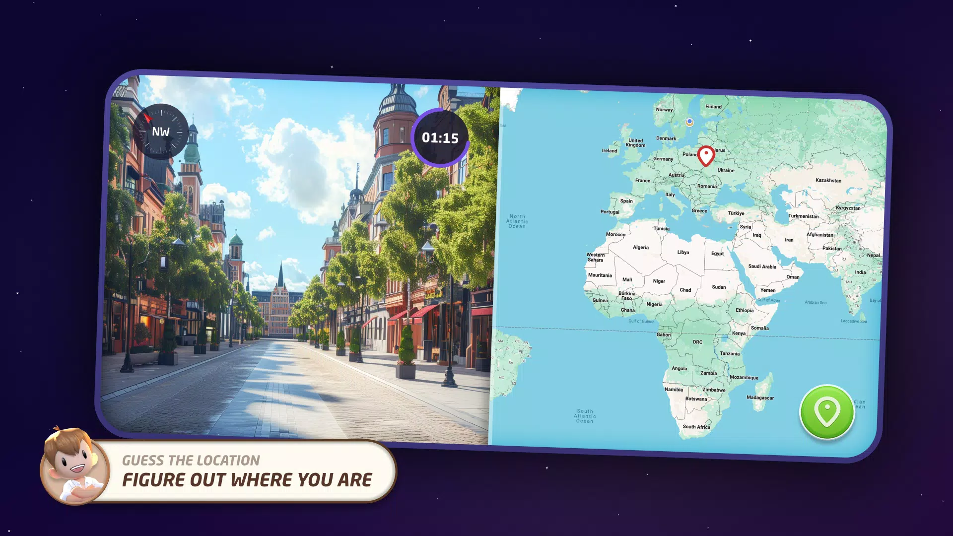 GeoGuessr ဖန်သားပြင်ဓာတ်ပုံ 2