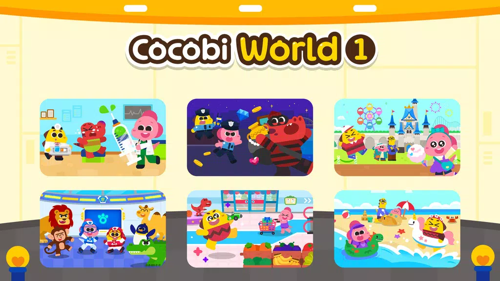 Cocobi World 1 - Kids Game Capture d'écran 0