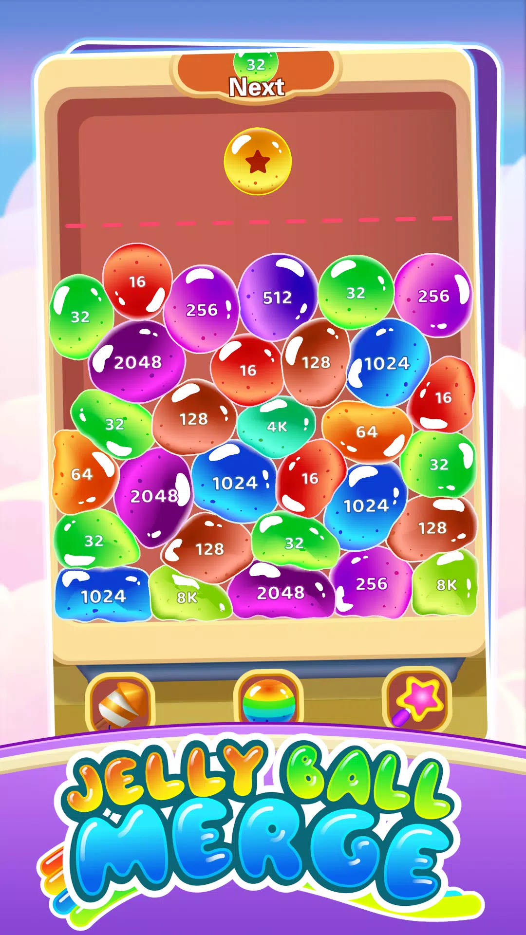 Jelly Ball Merge 螢幕截圖 2