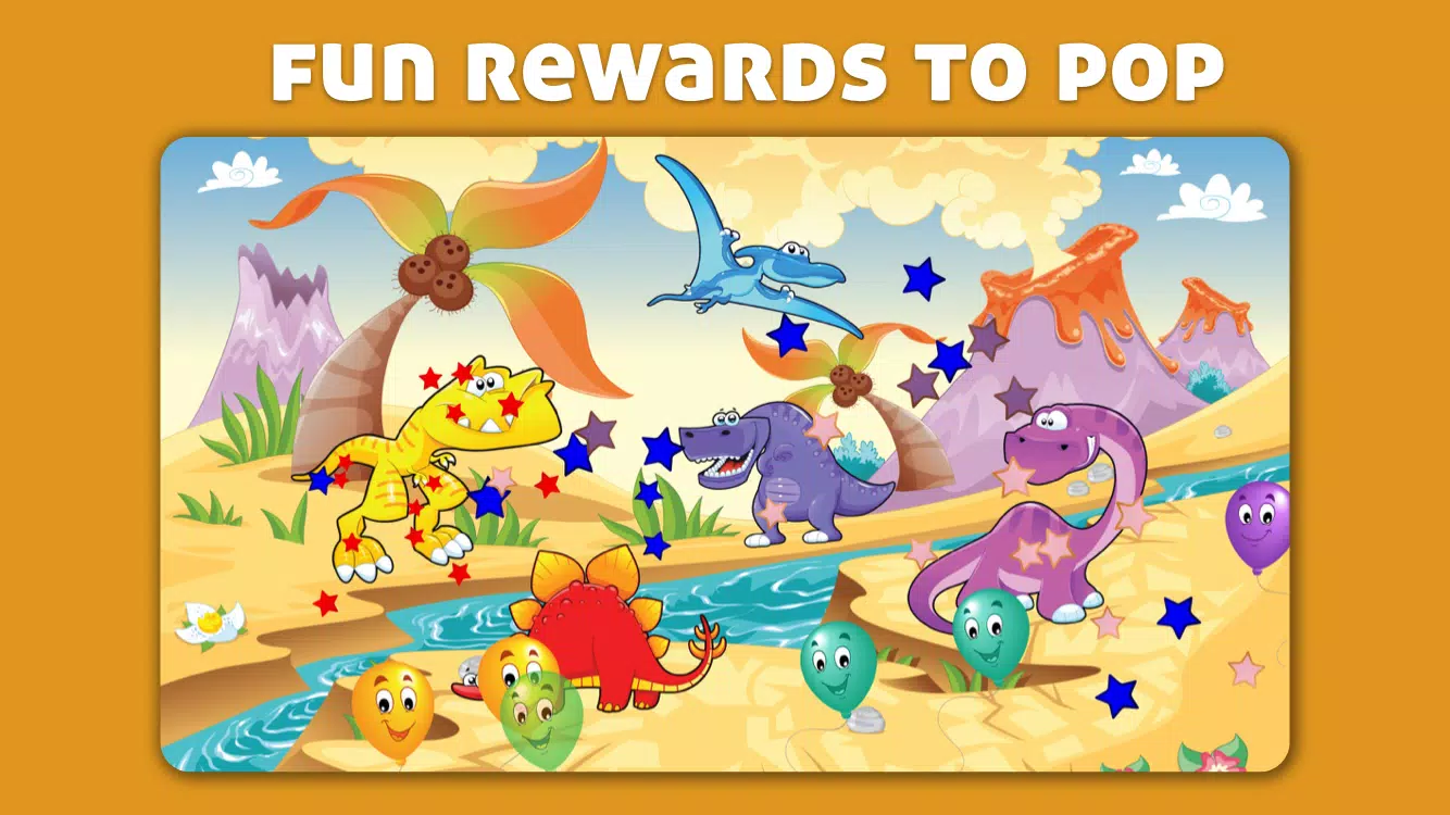 Dinosaur games for kids 螢幕截圖 1