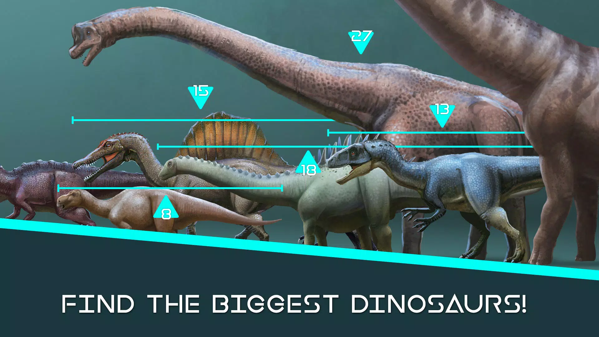 Dinosaur Master: facts & games 螢幕截圖 2