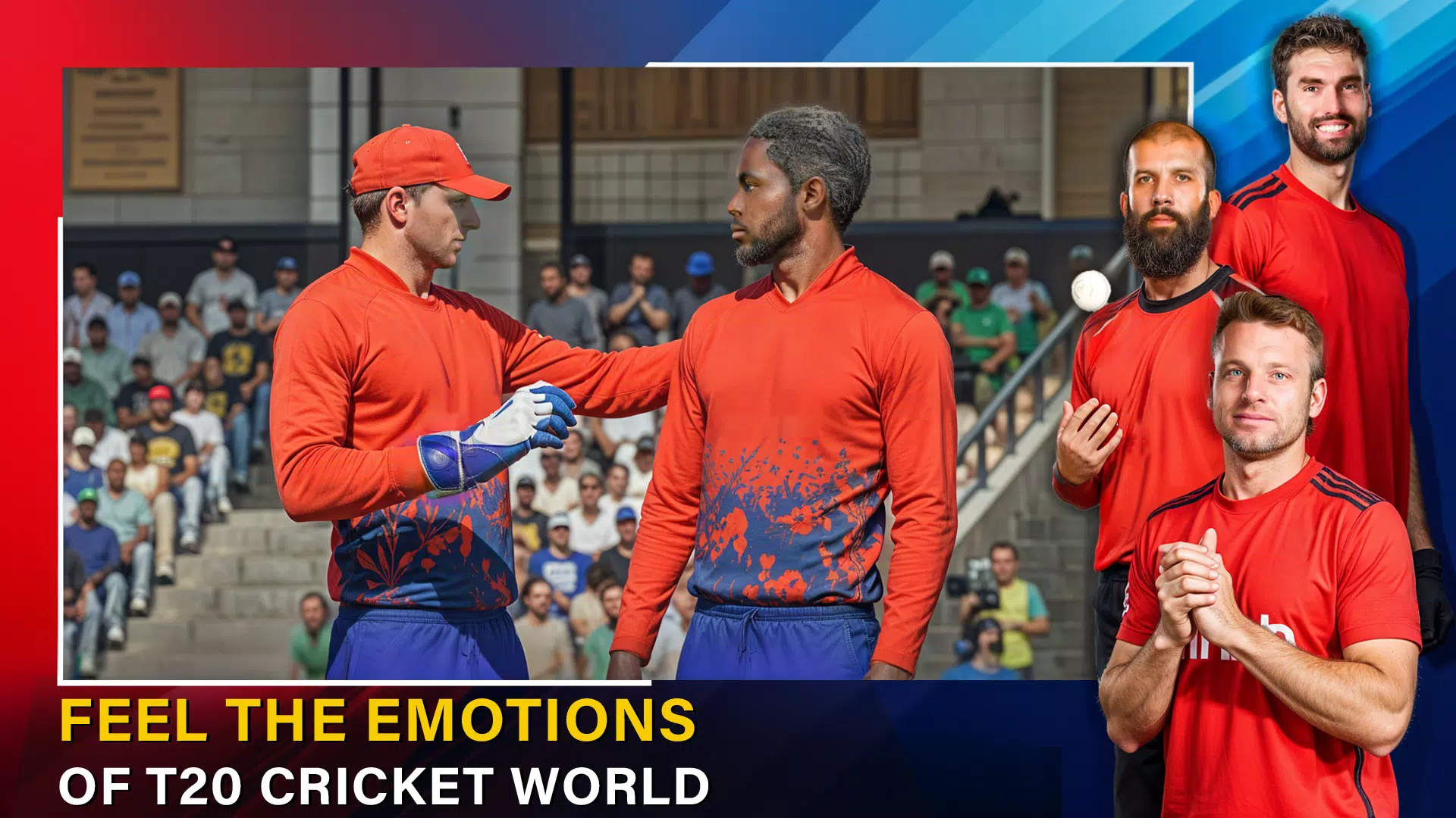 Cricket Champions Real 3D Game 螢幕截圖 3