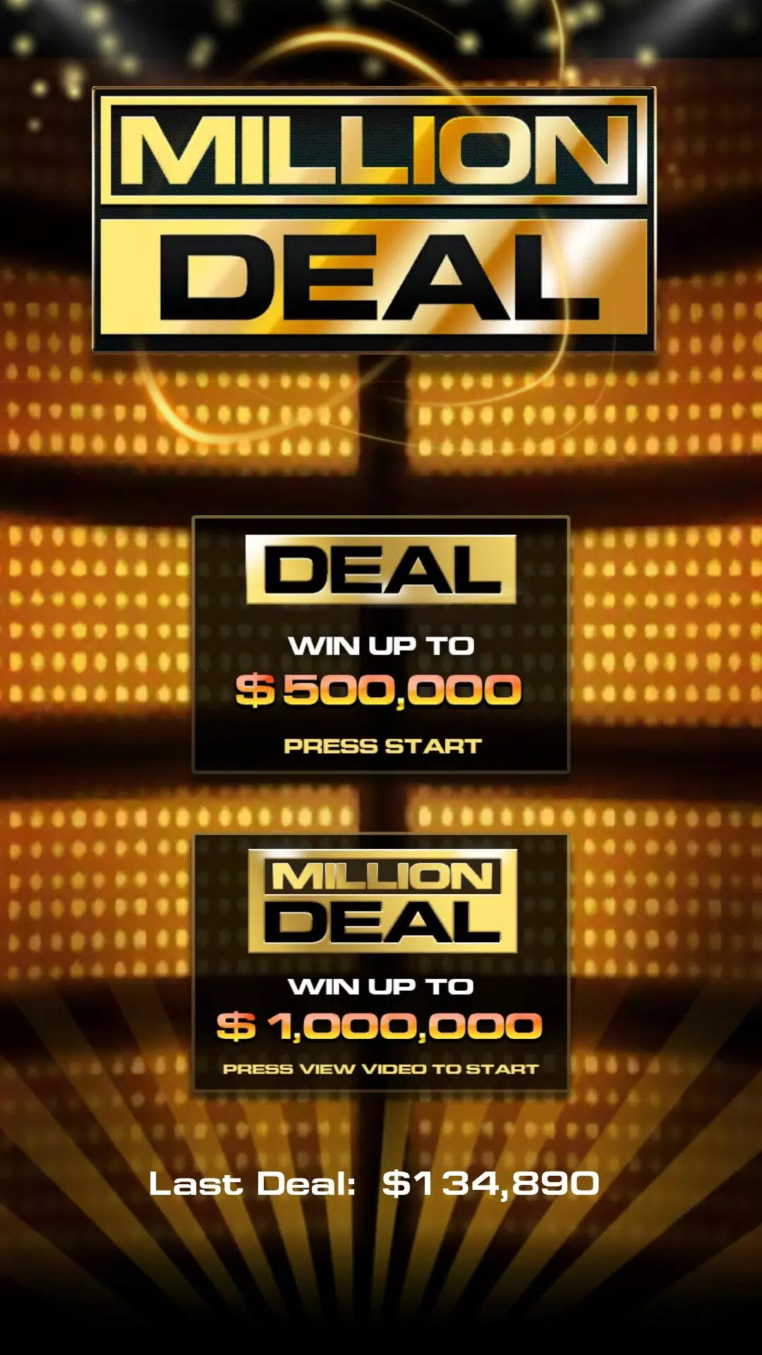 Million Deal Capture d'écran 0