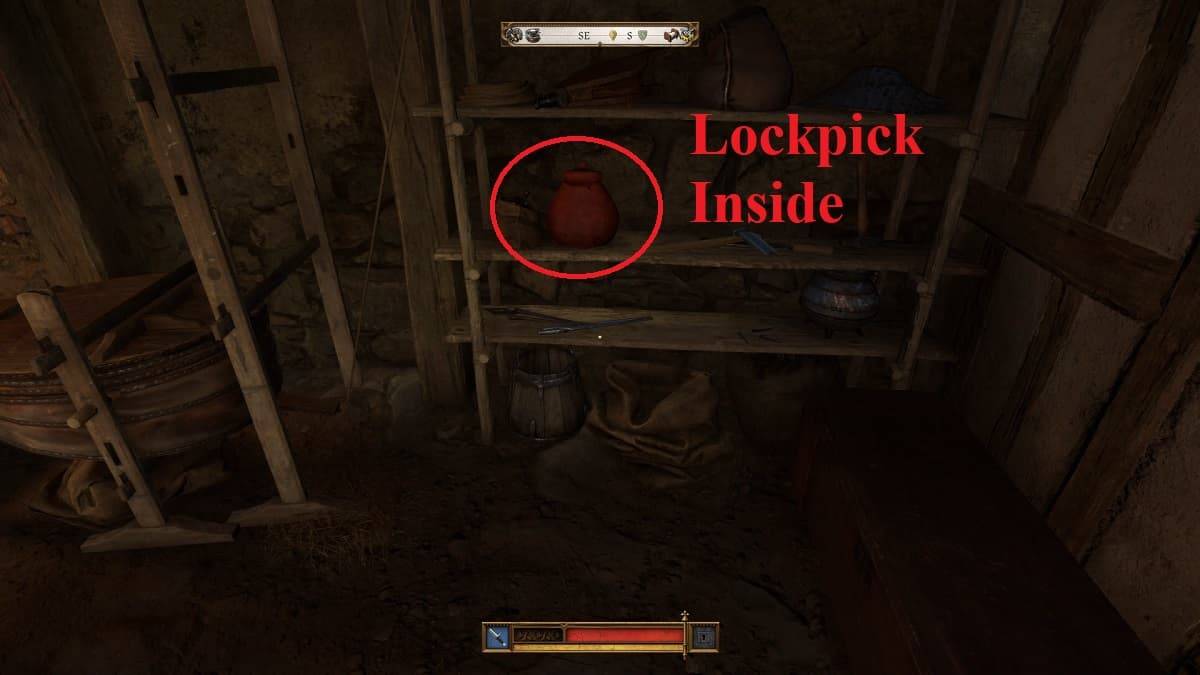 Trosky Lockpick Location dans Kingdom Come Deliverance 2
