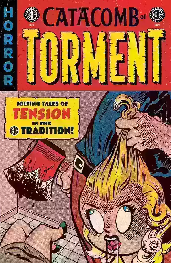 傑伊·史蒂芬斯(Jay Stephens)的藝術。 (圖片來源:ONI出版社)