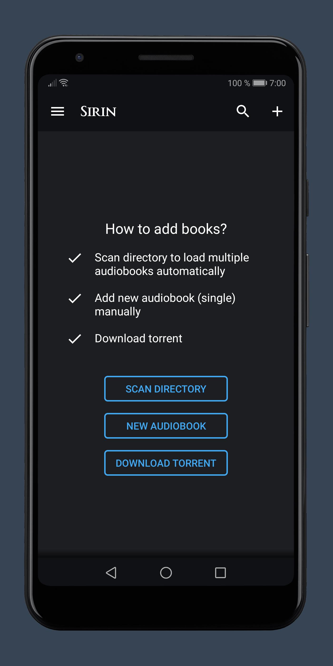 Sirin Audiobook Player Tangkapan skrin 3