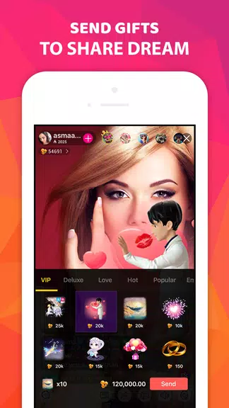 Hive - Live Stream Video Chat スクリーンショット 1