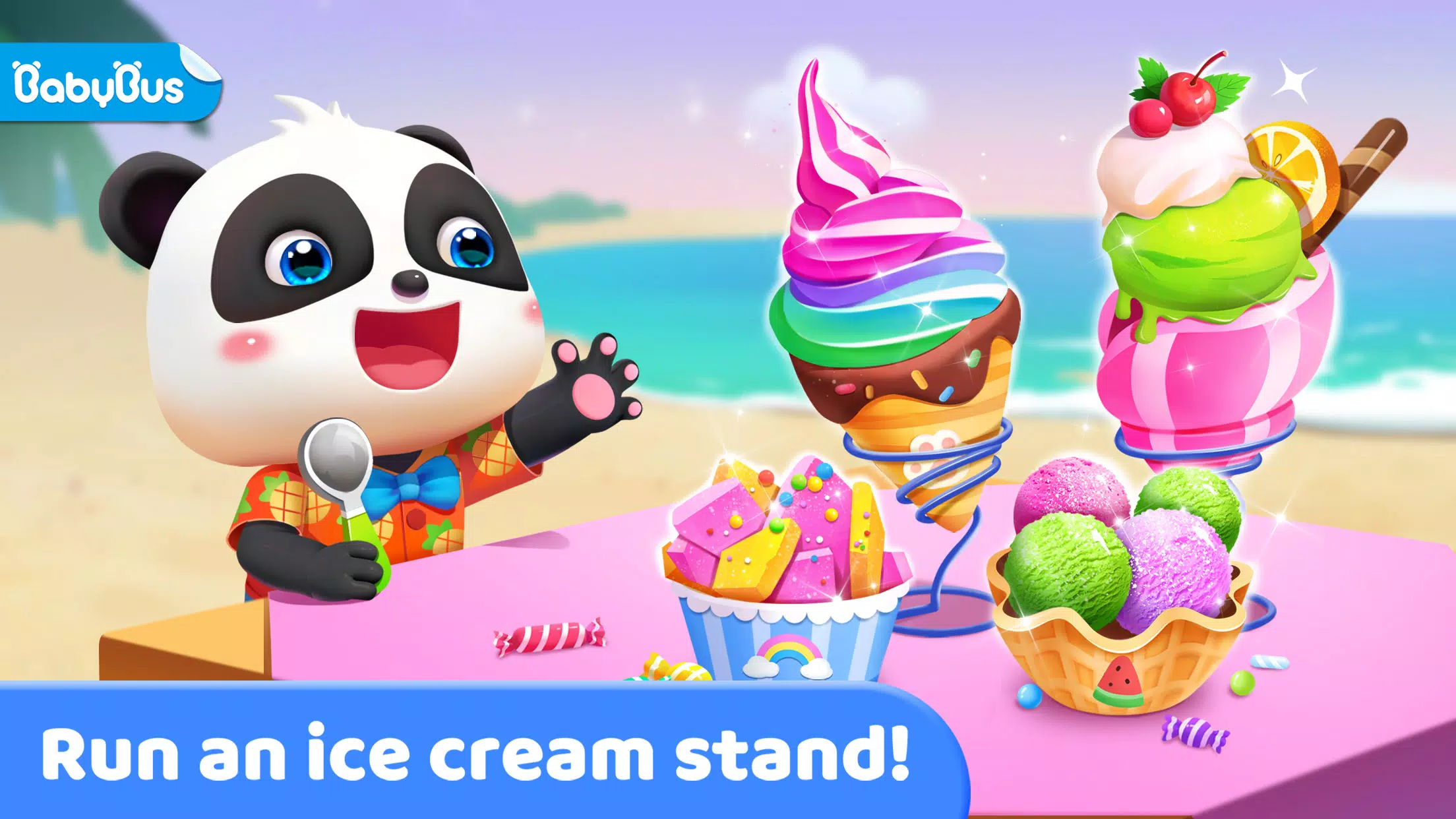 Little Panda's Ice Cream Stand应用截图第0张