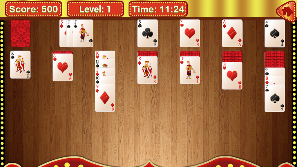 Solitaire Circus ภาพหน้าจอ 1