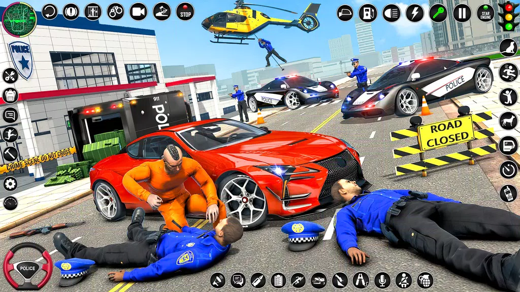 US Police Prison Escape Games 螢幕截圖 1