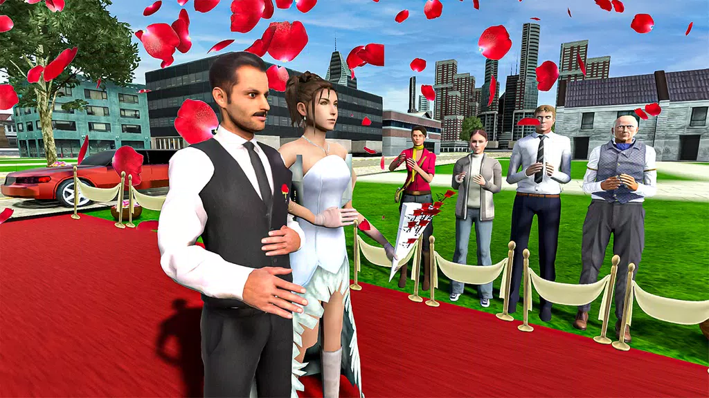 Wedding Story Love Couple Game Capture d'écran 1