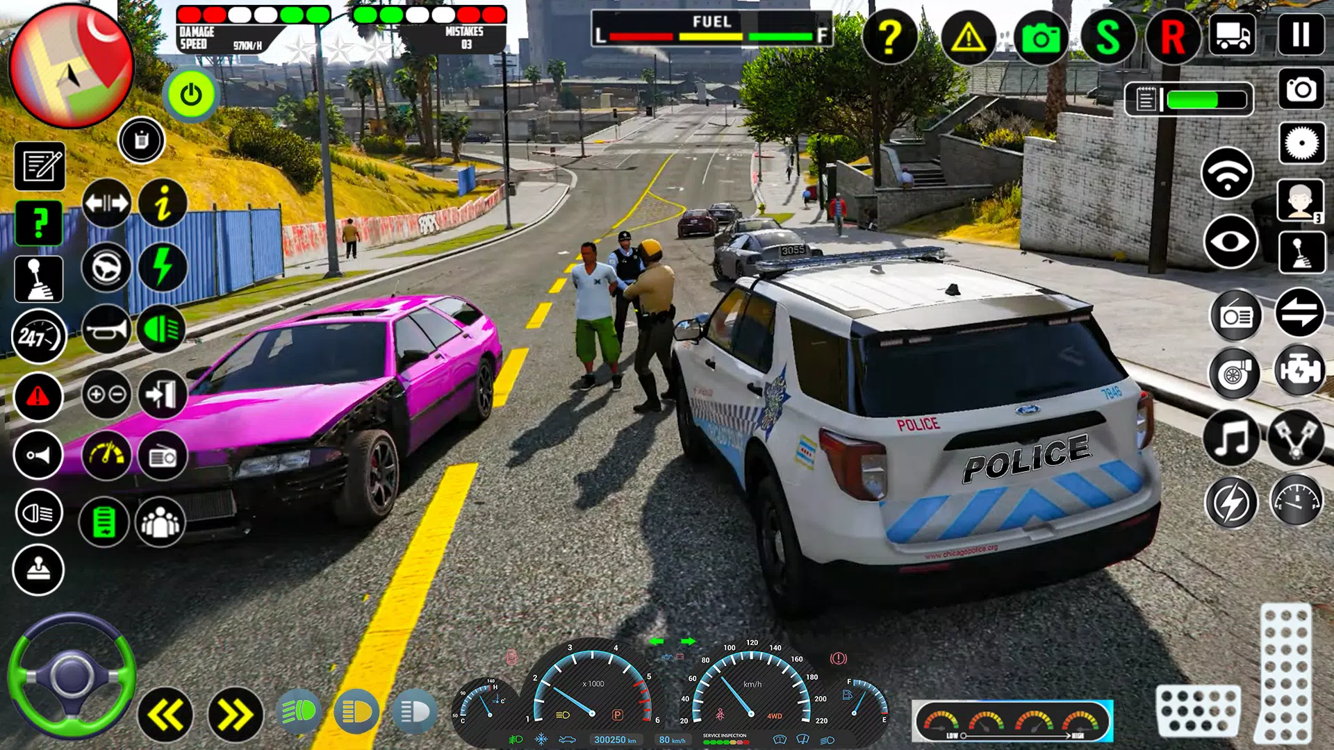 Real Police Chase Simulator 3d 螢幕截圖 3
