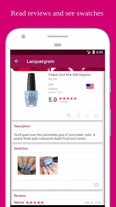 Lacquergram: for Nail Polish L 스크린샷 1