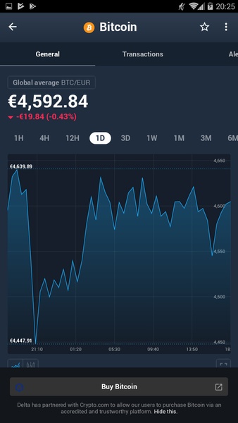 Delta Investment Tracker Screenshot 0